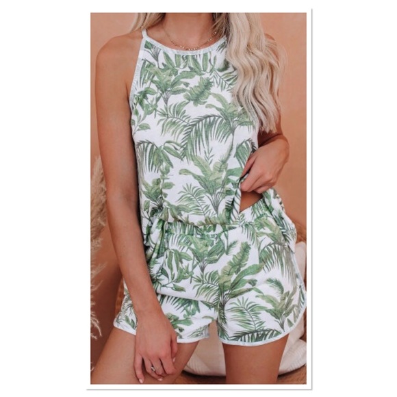 frankie&Lu Other - ✨ Palm pajama short set